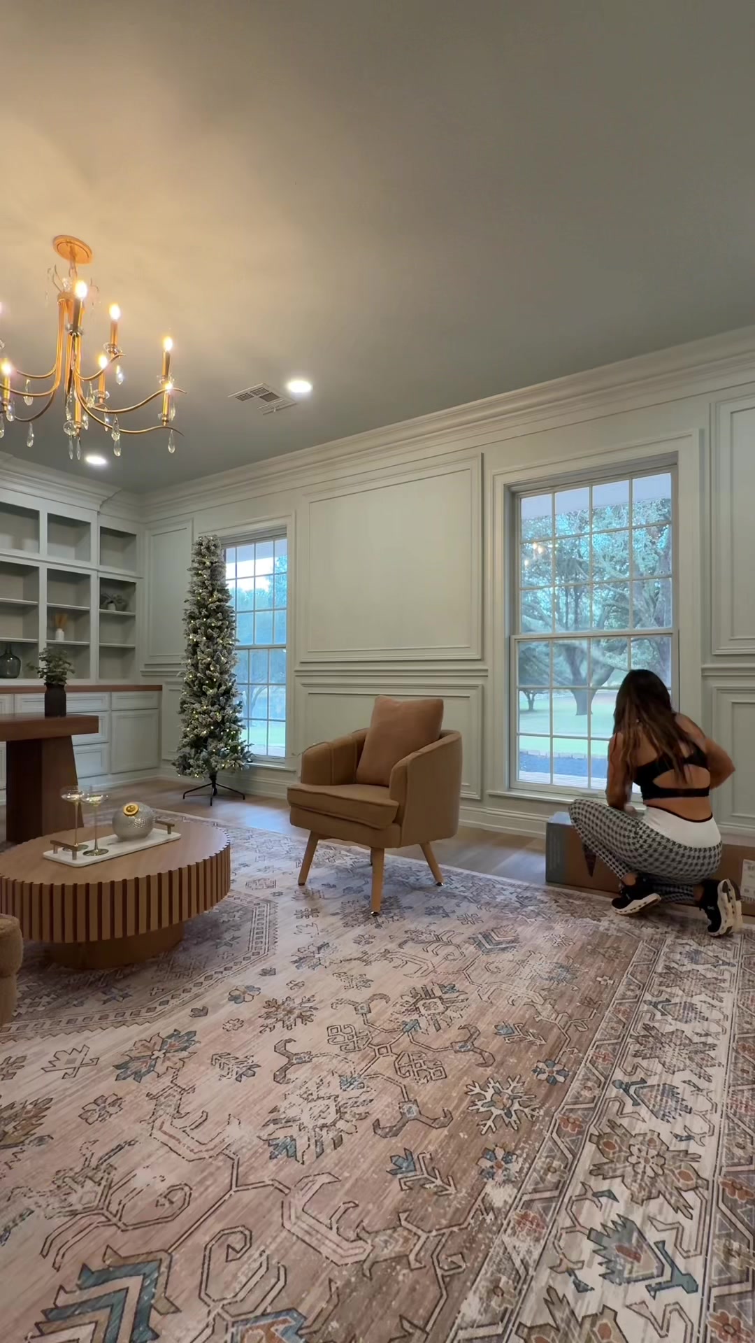 TikTok post by @brittany.baker__ for Tribesigns. Caption reads: [...] journey! Obsessed with my new desk by....