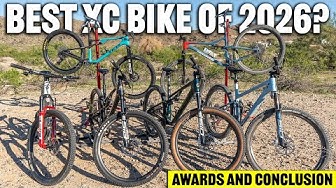 YouTube post by @moandhannahtravel for Bikes. Caption reads: What Is The BEST XC Bike in 2026? (Downcountry....