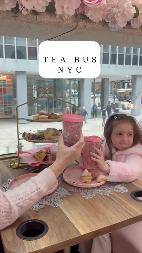 Instagram post by @the_aligned_guide for Tea Around Town. Caption reads: [...] the most magical afternoon on the Tea Around....