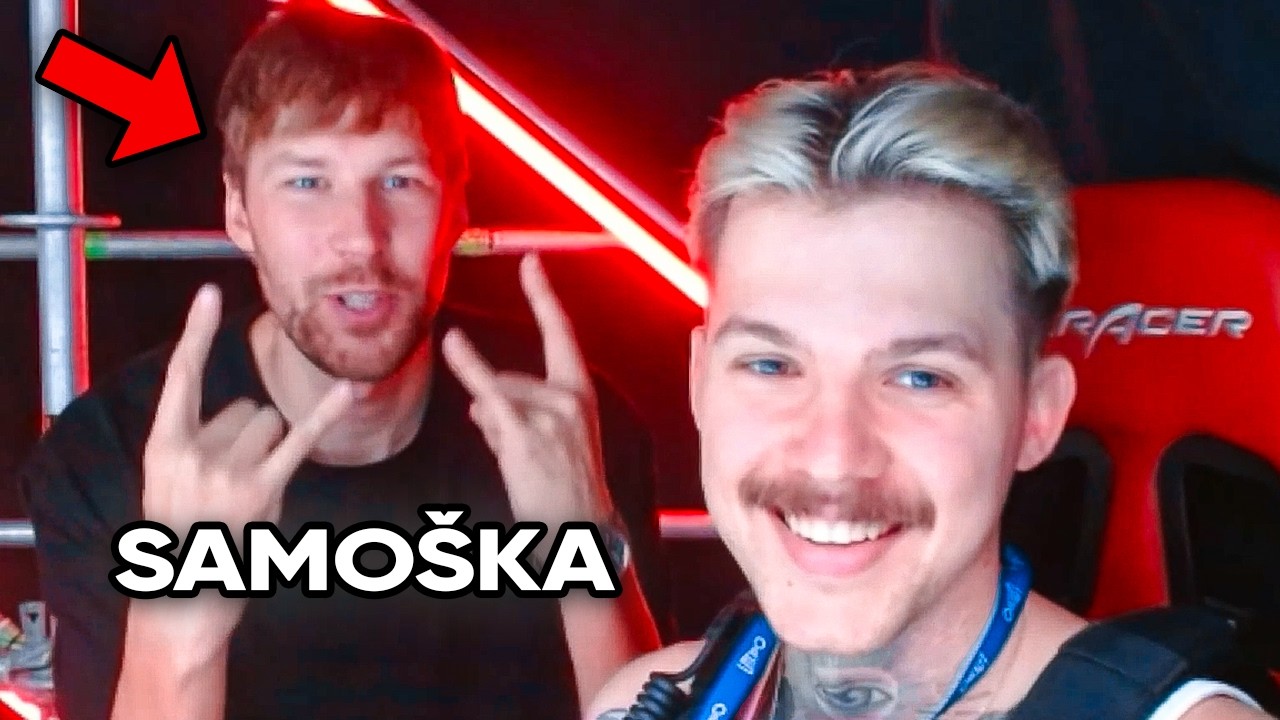 YouTube post by @aistelo for Skinswap. Caption reads: 🤔 Patiko? spausk -👍 🔴 SKINSWAP - Gauk iki 50$....
