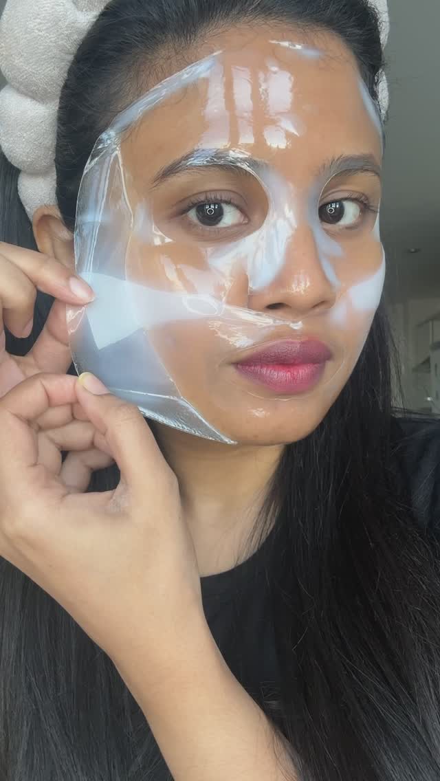 Instagram post by @skintellectual_butterfly for NACIFIC. Caption reads: NACIFIC Rice Pepta Collagen Gel Mask for glass....
