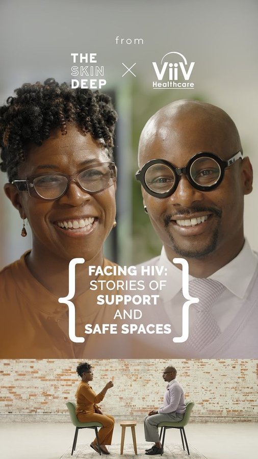 Instagram post by @antar_lyssn_2u for ViiV Healthcare. Caption reads: Antar (he/him, HIV Community Engagement Manager....