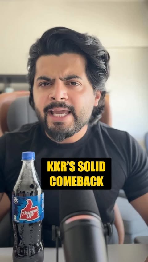 Instagram post by an influencer for Thums Up. Caption reads: [...] fought all odds this season @thumsupofficial....