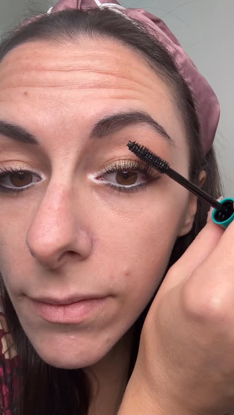 Instagram post by @hewoitsange for ALMAY. Caption reads: Almay sent over a few goodies, so I did a [...].