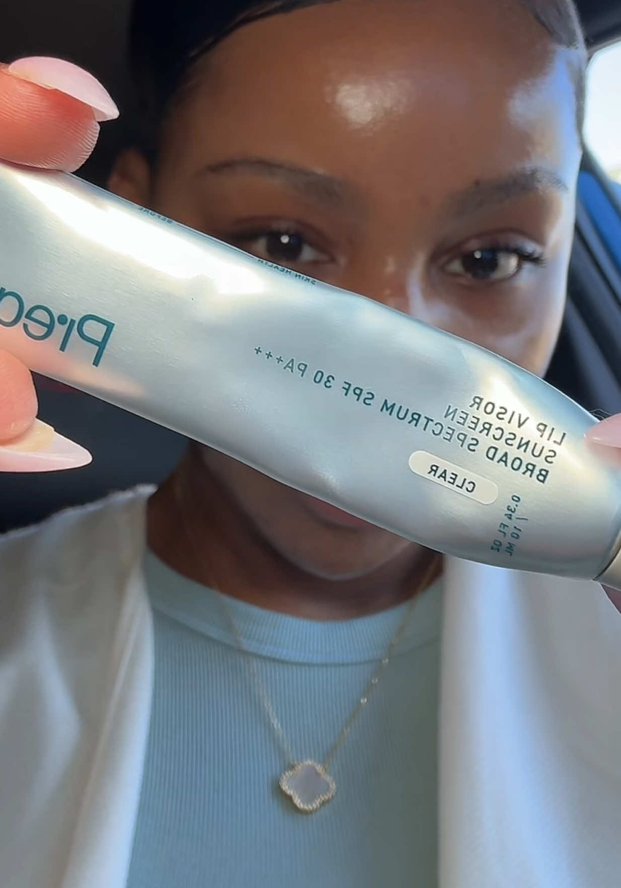 TikTok post by @marvibridges for Prequel Skin. Caption reads: Protecting and preserving our skin from head to....