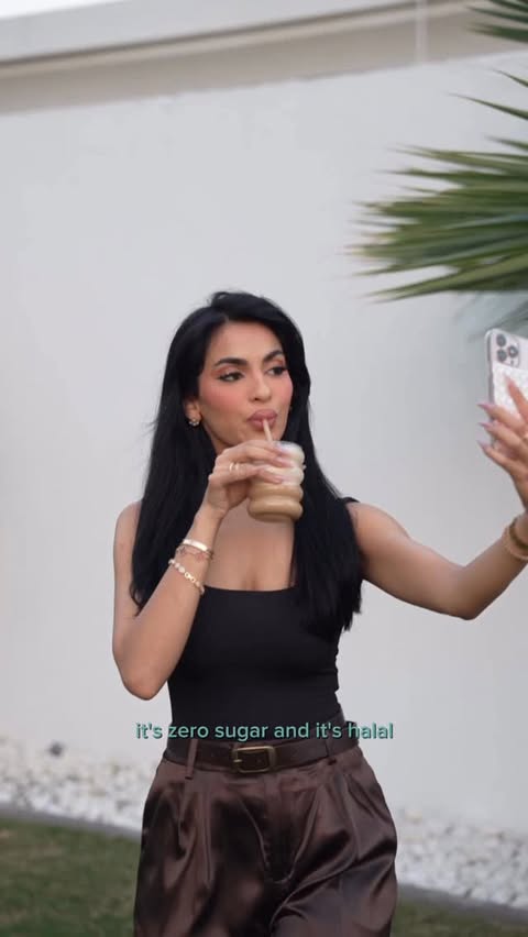 Instagram post by @hala.owais for Vital Proteins. Caption reads: [...] - this is honestly the best way !....