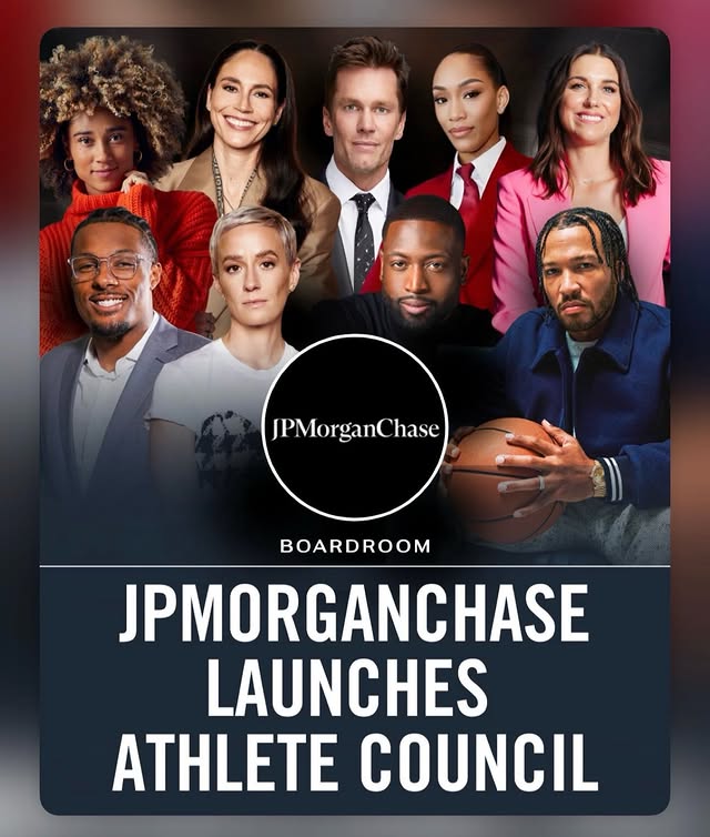 Instagram post by @allymisslove for Chase. Caption reads: ✨WOW✨What an honor to be on the @jpmorgan @chase....