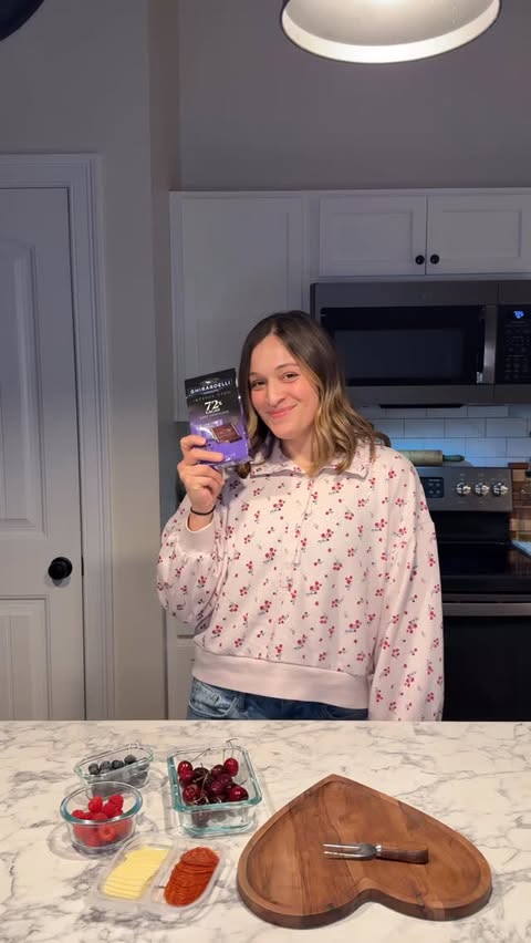 Instagram post by @lifeasdeemarie for Ghirardelli. Caption reads: This wind-down just got better with @ghirardelli....