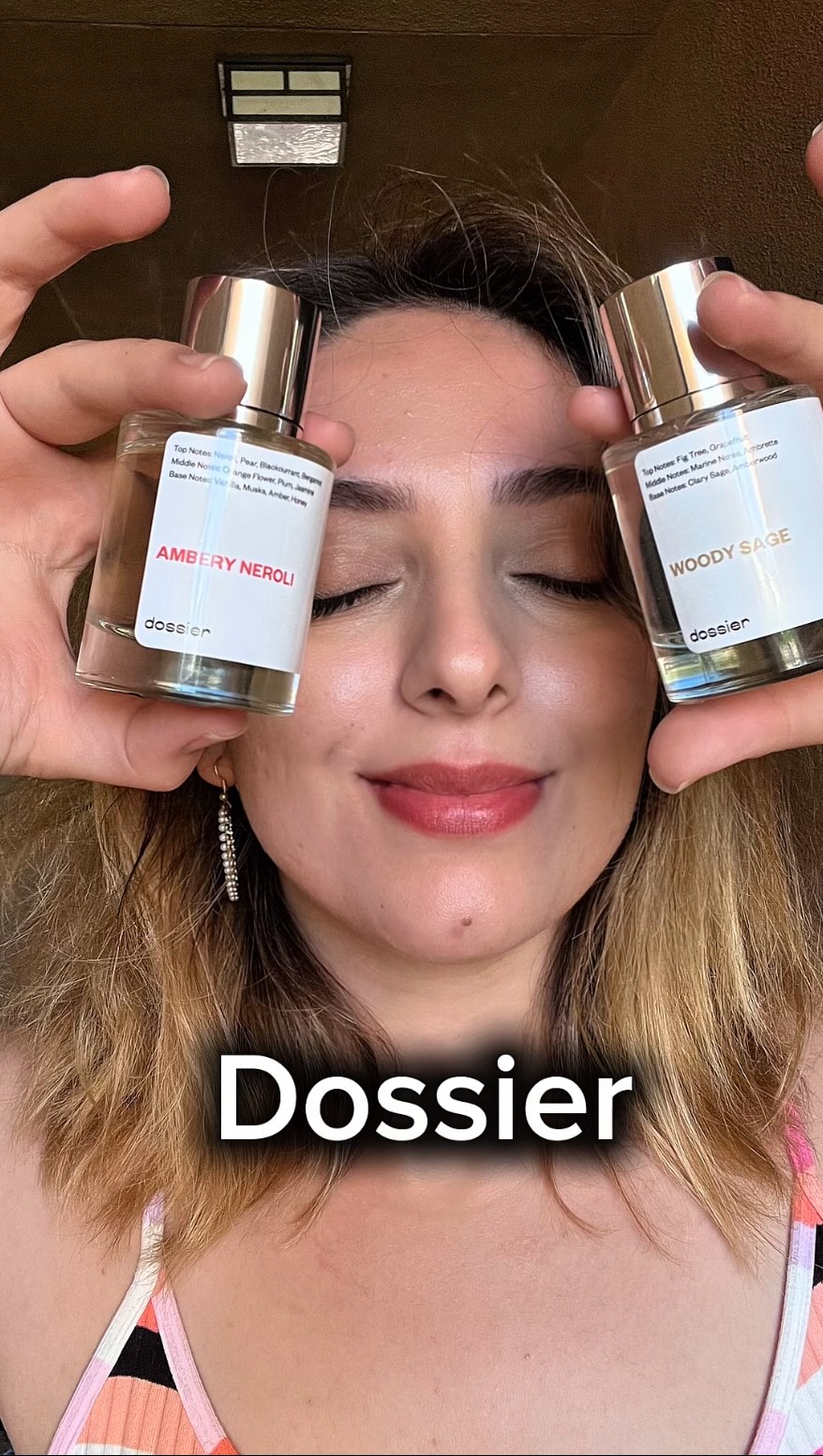Instagram post by @amyboylu for Dossier. Caption reads: Lately, I haven’t been reaching for any other....