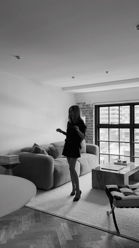 Instagram post by @madisonwoolley for Koala. Caption reads: [...] addition to my apartment, meet the new....