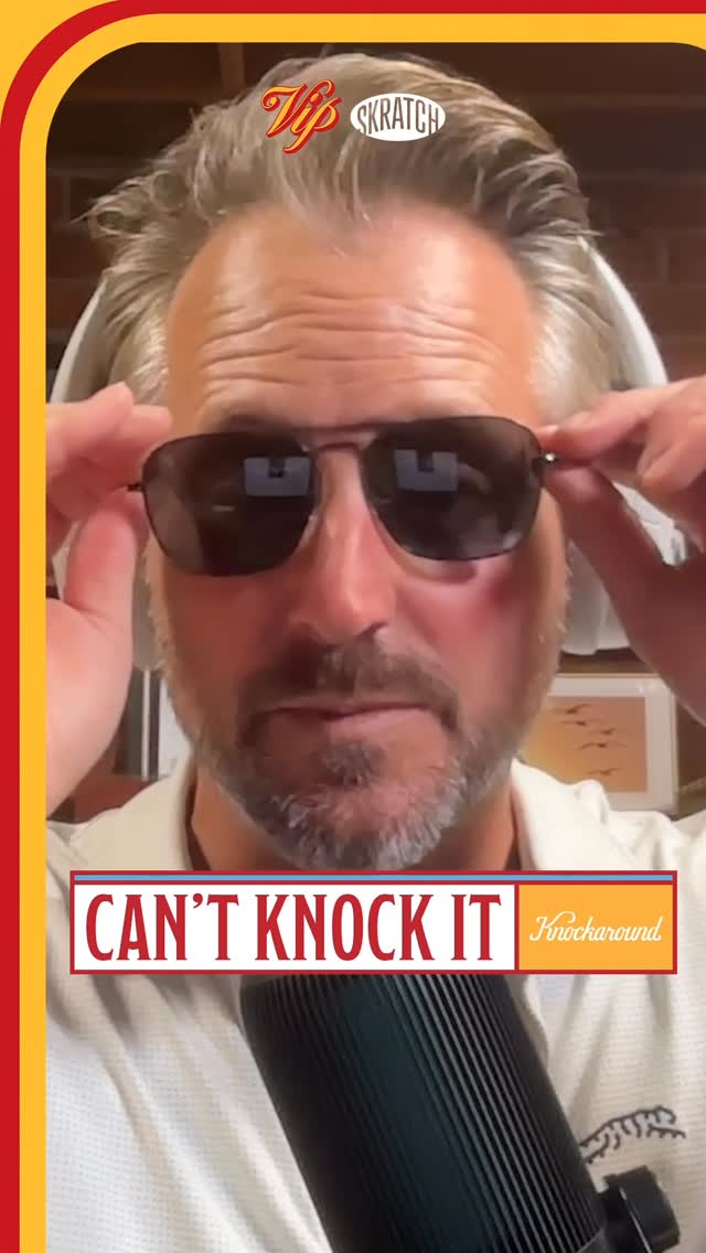 Instagram post by @vanityindexpodcast for Knockaround. Caption reads: [...] week’s “Can’t Knock It” presented by....