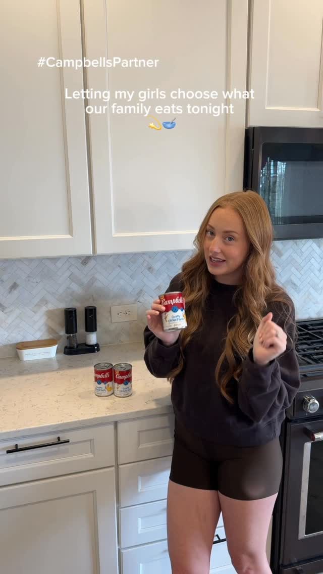 Instagram post by @kt.gonzales for Campbell's. Caption reads: #CampellsPartner These girls are only little for....