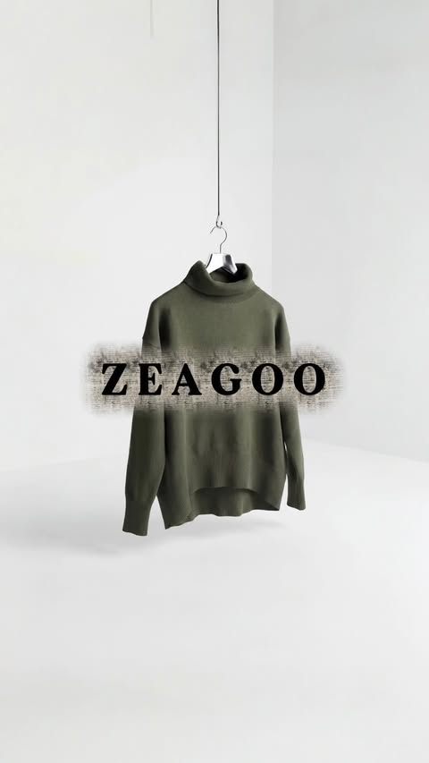 Instagram post by @suzy_edward for Zeagoo. Caption reads: [...] Knitted Jumper 
And 04 Ways 🫶🏻 by....