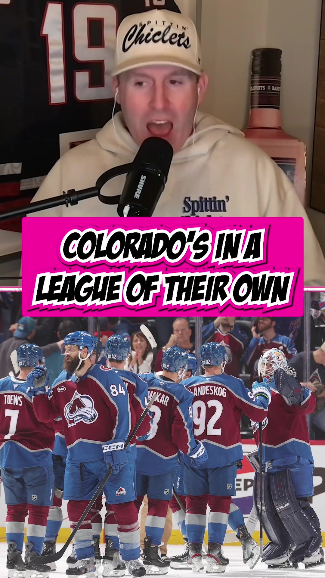 TikTok post by @spittinchiclets for RHOBACK. Caption reads: [...] real life MonStars team.  Presented by....