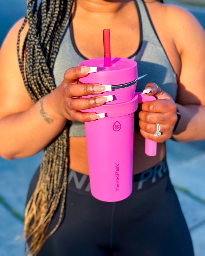 Instagram post by @dayedreamnabtu for ThermoFlask. Caption reads: [...] up

You already know I had to grab my....