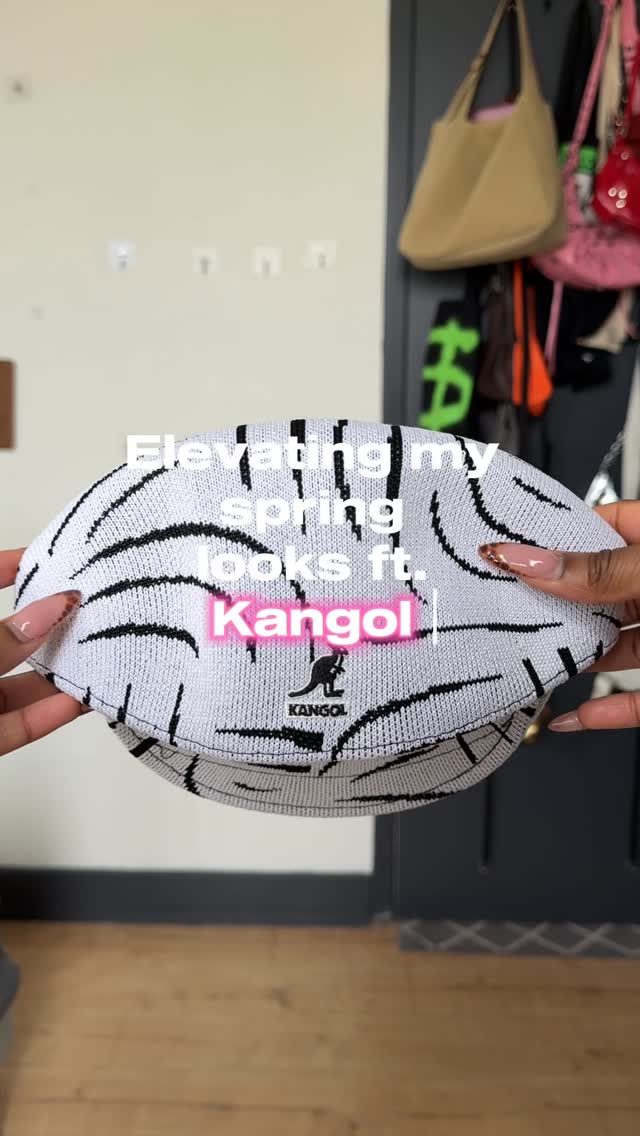 Instagram post by @thatssjenna for Kangol South Africa. Caption reads: Kangol hats are my absolute favorite accessory !....