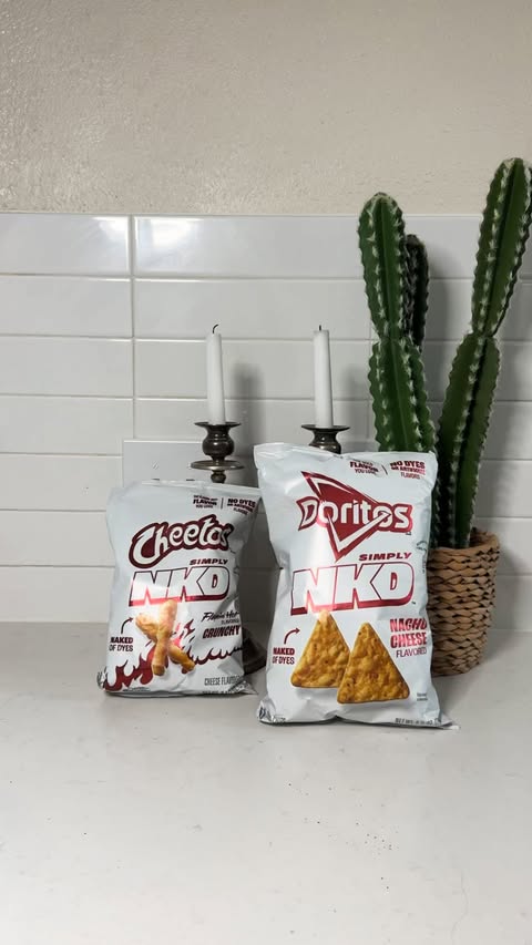 Instagram post by @lanaato for Doritos. Caption reads: [...] test with the new Simply NKD @doritos and....