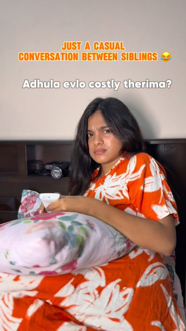 Instagram post by @vaiiiishh for Swiggy. Caption reads: Just Sibling things😂! 

The best kind of....