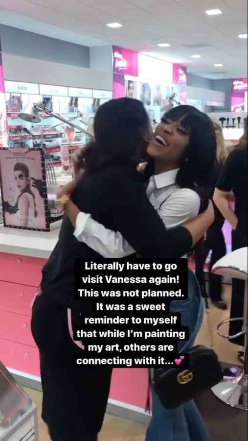 Instagram post by @cakeandcashmere for Beauty Bakerie. Caption reads: They say one day you’ll leave this world behind,....