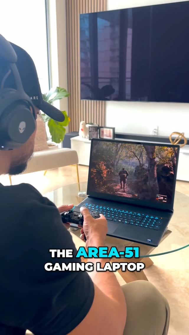 Instagram post by @nothingbutskillz for ALIENWARE. Caption reads: [...] this Summer was made easy with the....