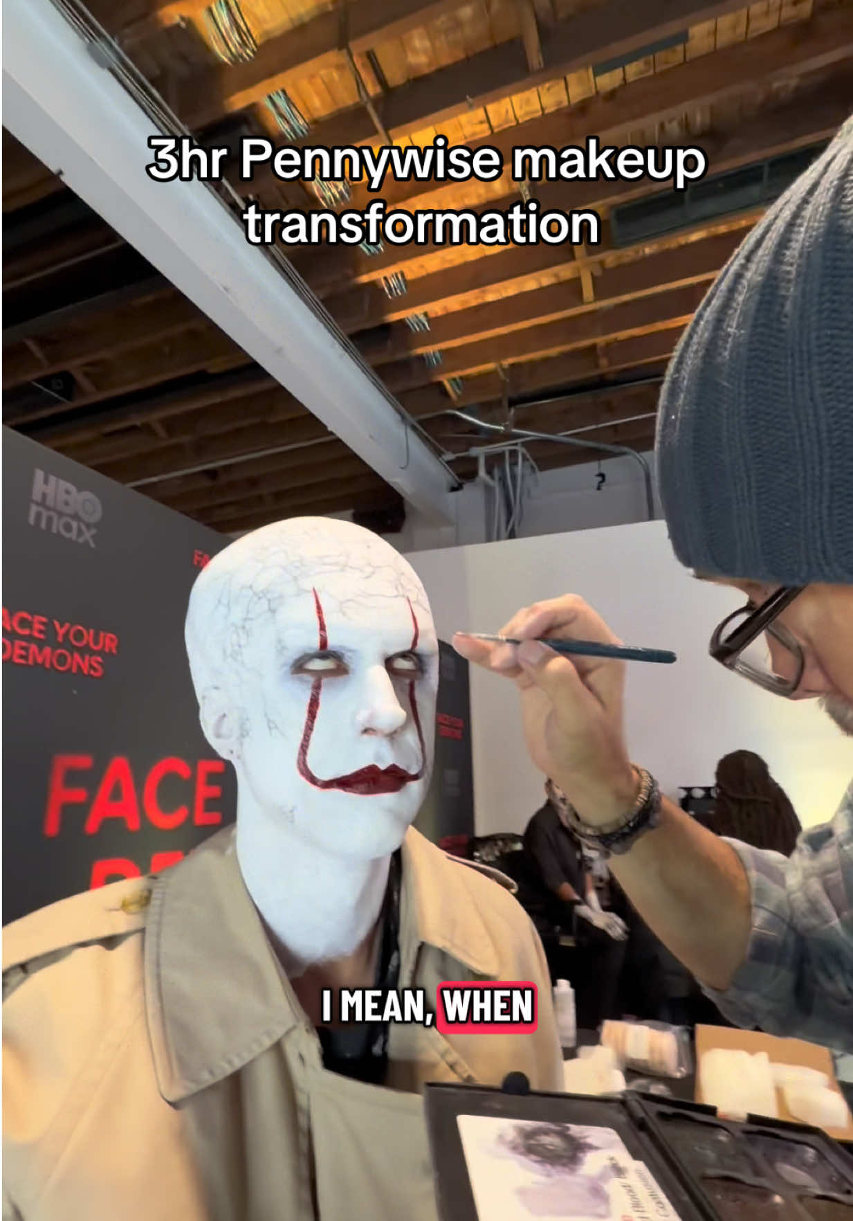 TikTok post by @bentonmcclintock for Max. Caption reads: Thank you @HBO Max for allowing me the honor to....