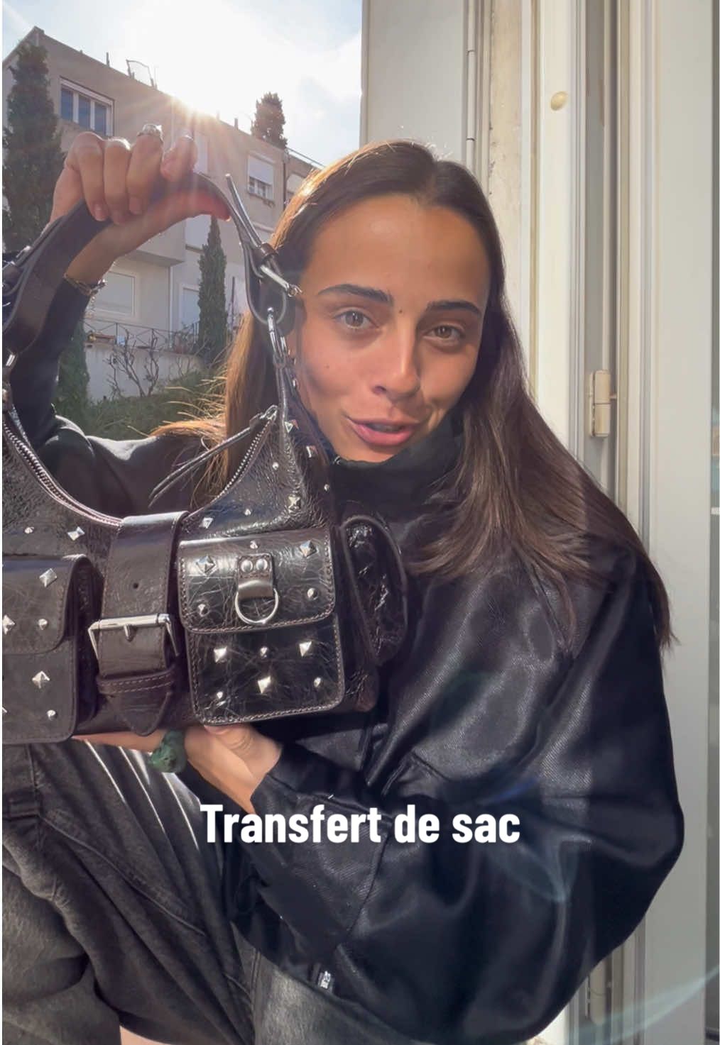 TikTok post by @valentinellcs for The Kooples. Caption reads: [...] de sac, on en peut plus du tot bag ! @The....