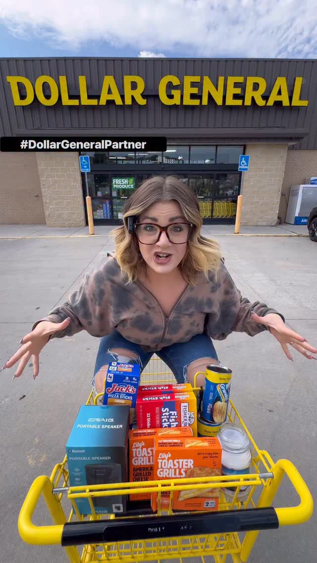Instagram post by @torok.coupon.hunter for Dollar General. Caption reads: Dollar General’s 7 Days of Savings is here! I....