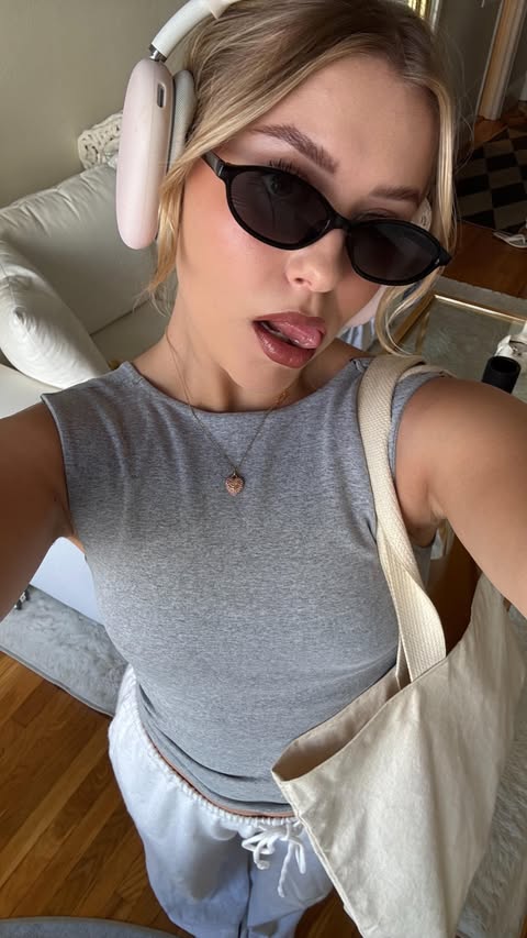 Instagram post by @kaylakane for European Wax Center. Caption reads: First time getting waxed… and it’s a Brazilian....