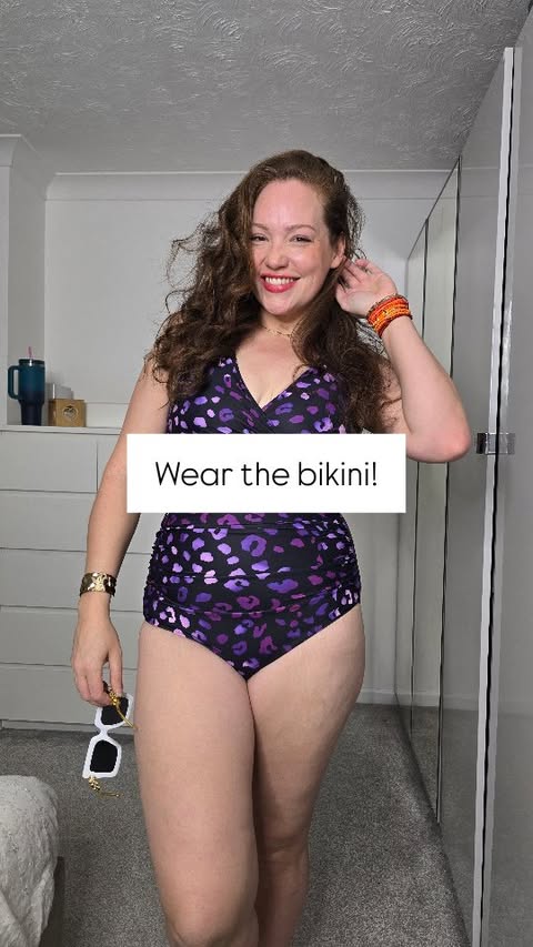 Instagram post by @samantha_ava_grace for BloomChic. Caption reads: [...] you feel good this summer! Bikini @bloomchic....