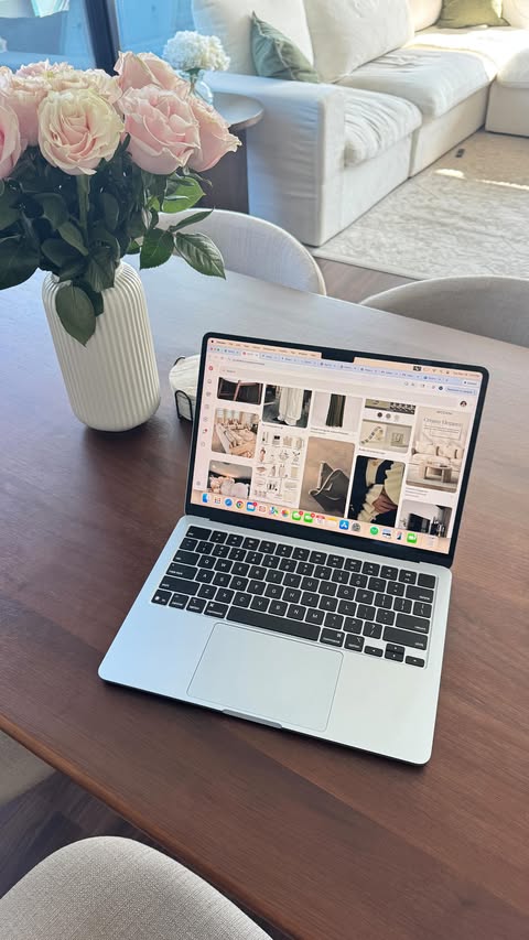 Instagram post by @norhanajaj for Veiled. Caption reads: The perfect cozy dress 🤍 @veiledcollection....