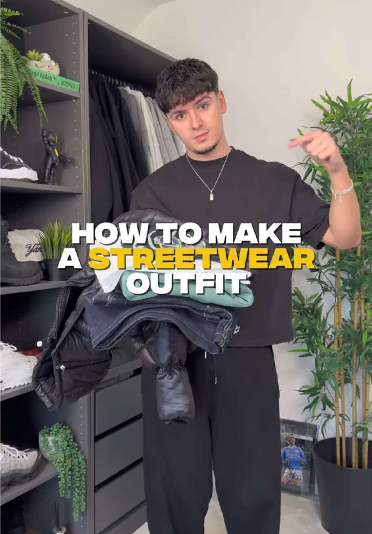 TikTok post by @brandonleeking_ for Cold Culture. Caption reads: [...] I’d style a streetwear outfit with @Cold....