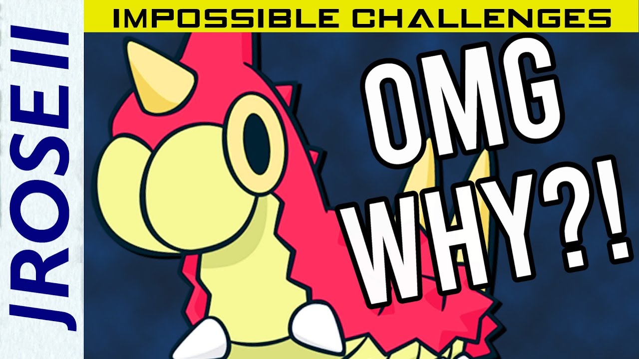 YouTube post by @Jrose11 for Holzkern. Caption reads: Can Wurmple Solo Pokemon Ruby?.