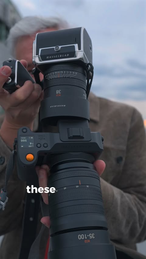 Instagram post by @tonynorthrup for Hasselblad. Caption reads: [...] you want for Christmas?? #Photography....