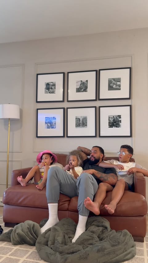 Instagram post by @thewilliamsondad for Advil. Caption reads: #Ad #AdvilPartner Being a dad with 5 kids is [...].