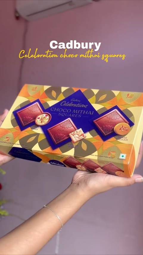 Instagram post by @bulbul.ugc_ for Cadbury Dairy Milk. Caption reads: #ad Rakhi gifting doesn’t have to be complicated.....