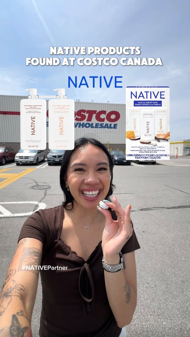 Instagram post by @christinejoy.c for Native. Caption reads: #NATIVEPartner For all the vanilla scent lovers,....