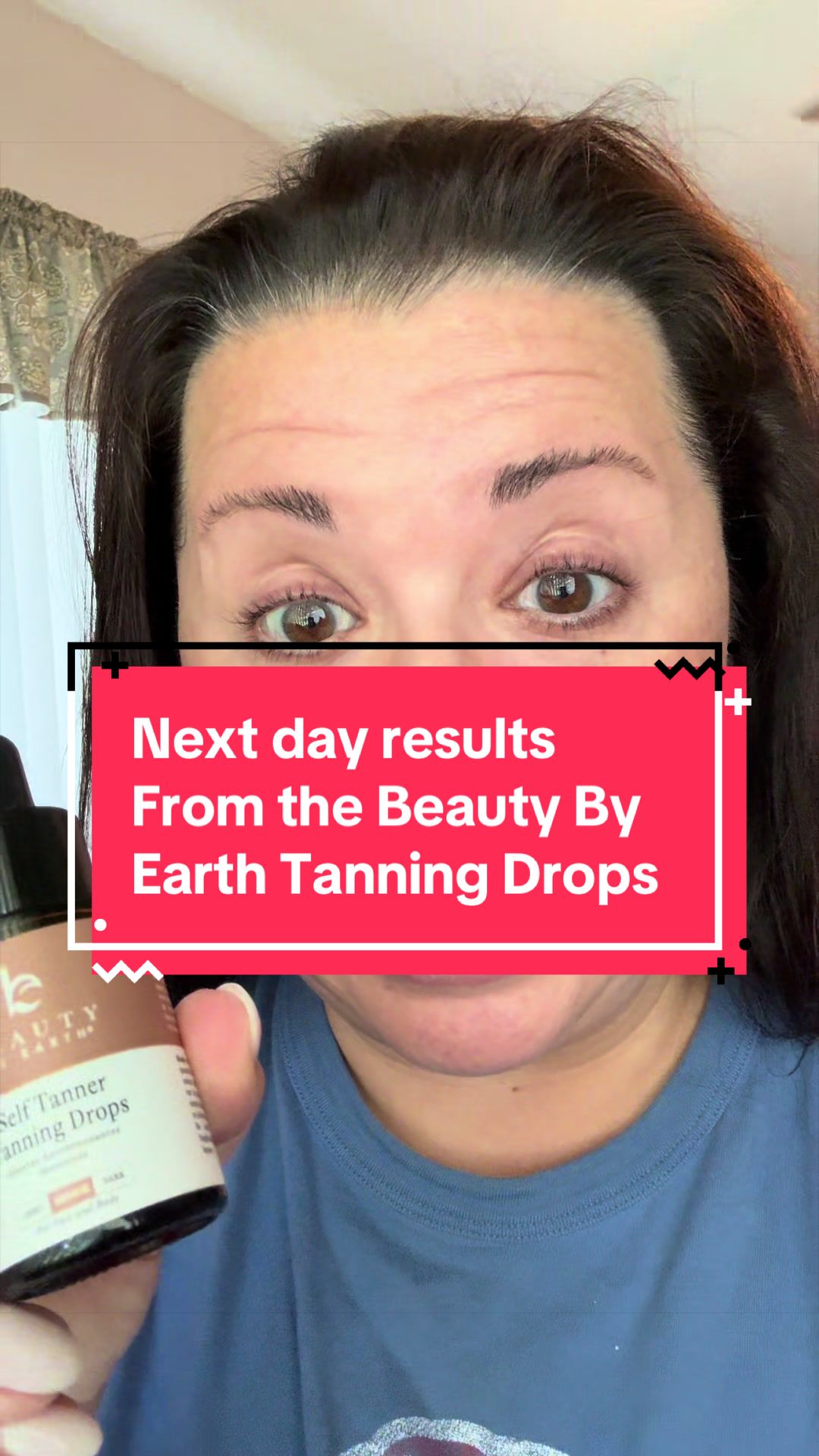 TikTok post by @paulaj295 for Beauty by Earth. Caption reads: These are a definite YES! @Beautybyearth Tanning....