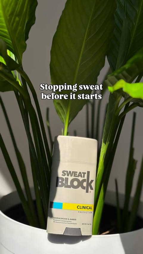 Instagram post by @mrsgreaux for Stack Influence. Caption reads: I’ve been using the women’s version of @sweatblock....