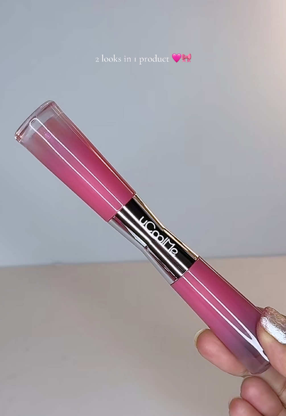 TikTok post by @lelecocos for uCoolMe Lashes. Caption reads: [...] #ucoolmebeauty @UCoolMeLashes @uCoolMe....
