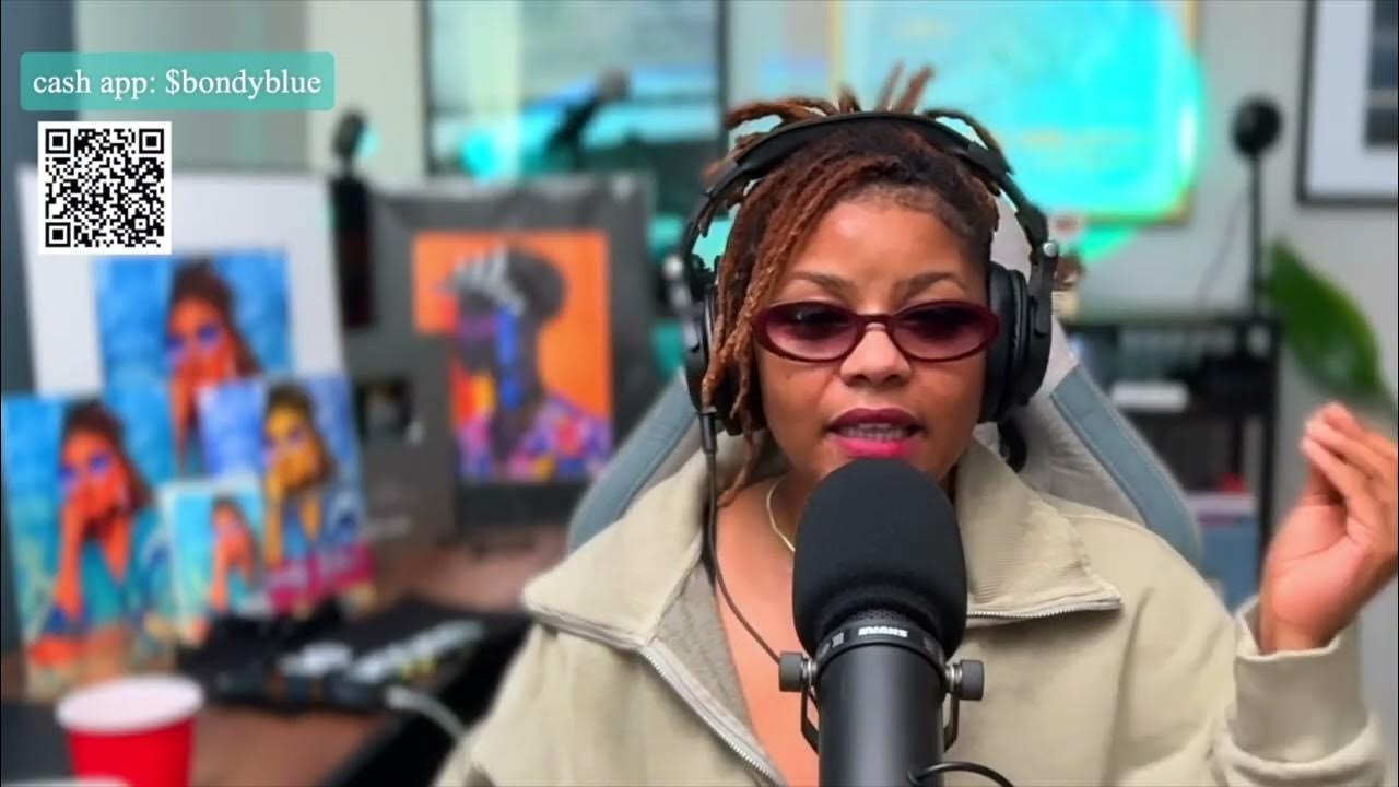 YouTube post by @iamBondyBlue for Firmoo. Caption reads: BBS: FUNKY DINEVA TAMAR MEGAN RAY J SONJA.