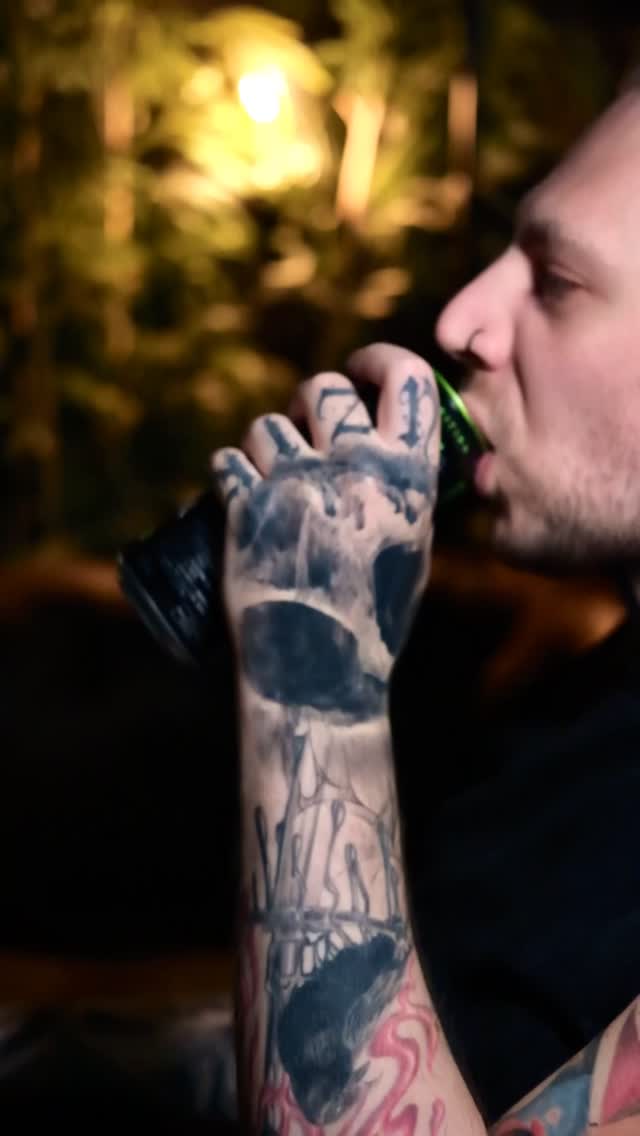 Instagram post by @diegolanzone for Killer Ink Limited. Caption reads: 💀🤛🏼 HEALED thanks @raindustymuzik 
Sponsored by....