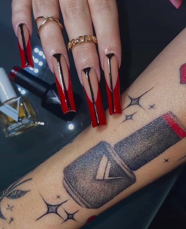 Instagram post by @daviddilorenzo for VBeautyPure. Caption reads: Real love is permanent💅 

@taytippedit featuring....