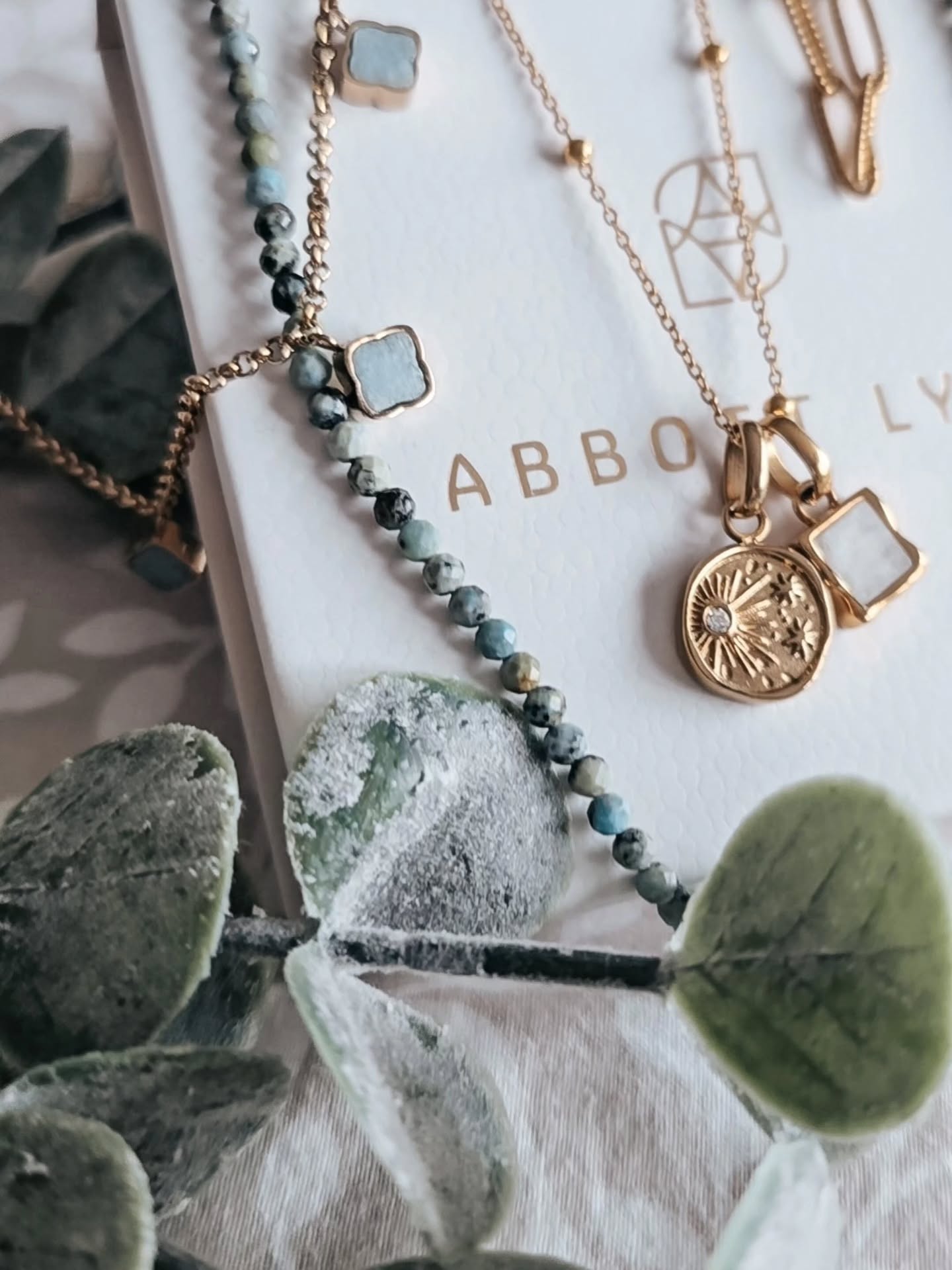 Instagram post by @mama_2_lola_priya for Abbott Lyon. Caption reads: Complete Autumn~Winter vibes 🤍

Loving being in....