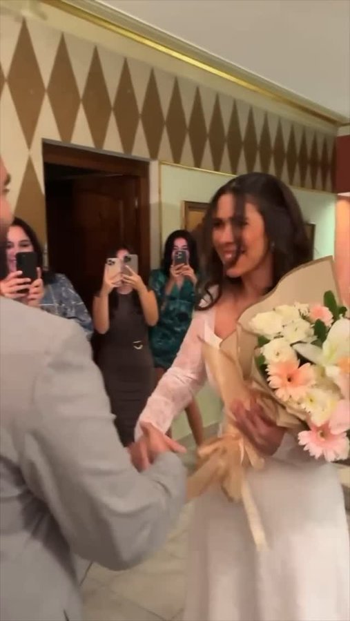 Instagram post by @karimkabany for Vodafone. Caption reads: habebti🤍@vodafone.