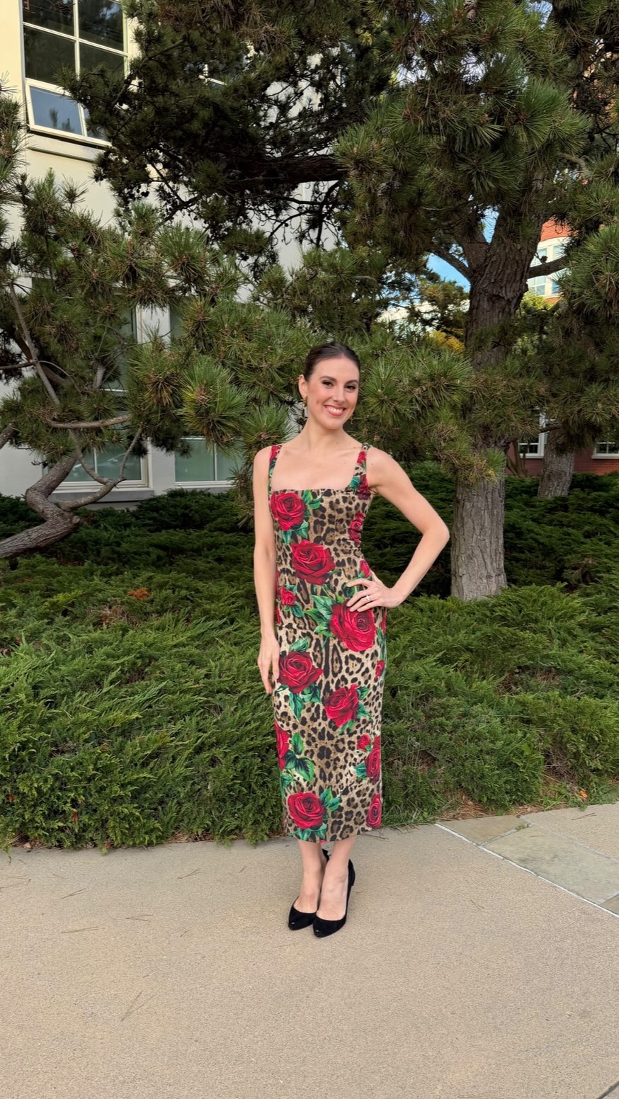 Instagram post by @tilerpeck for Dolce&Gabbana. Caption reads: Playing dress up with @dolcegabbana 💃🏻

Thank....