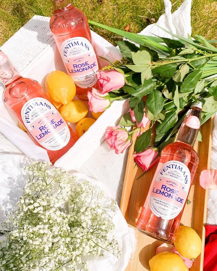 Instagram post by @thefoodiemamma for Fentimans. Caption reads: #ad What’s your flavour? 🍋🌷🍋🌷⁣
⁣
It’s hard to....