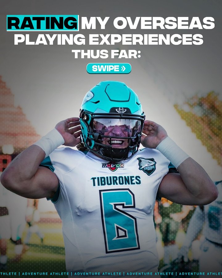 Instagram post by @adventureathletes for Rigorer. Caption reads: 5 Years, 4 Countries, 9 Teams, 3 Championships,....