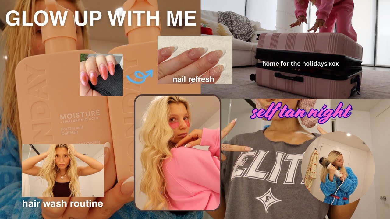 YouTube post by @MaryAnnSergi for MONDAY Haircare. Caption reads: [...] next beauty or grocery restock! #ad....