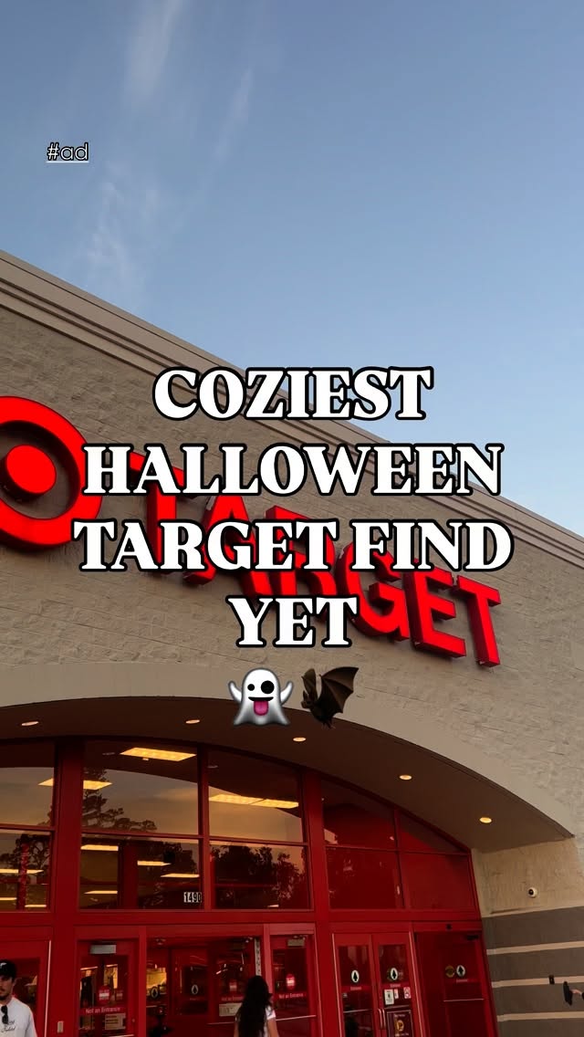 Instagram post by @totargetigo for Dearfoams. Caption reads: Say COZY to shop!
Coziest Halloween Target Find....