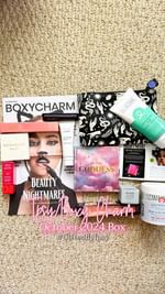 Instagram post by @lifeofacherrywife for Boxycharm. Caption reads: (🔗 to order👇🏻) 💕 One of my fav times is here!....